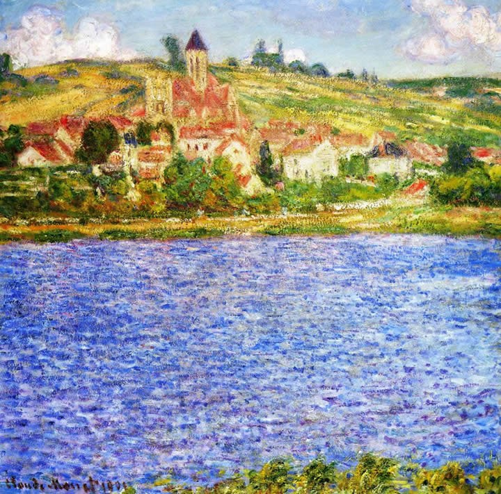 Claude Monet Vetheuil Afternoon
